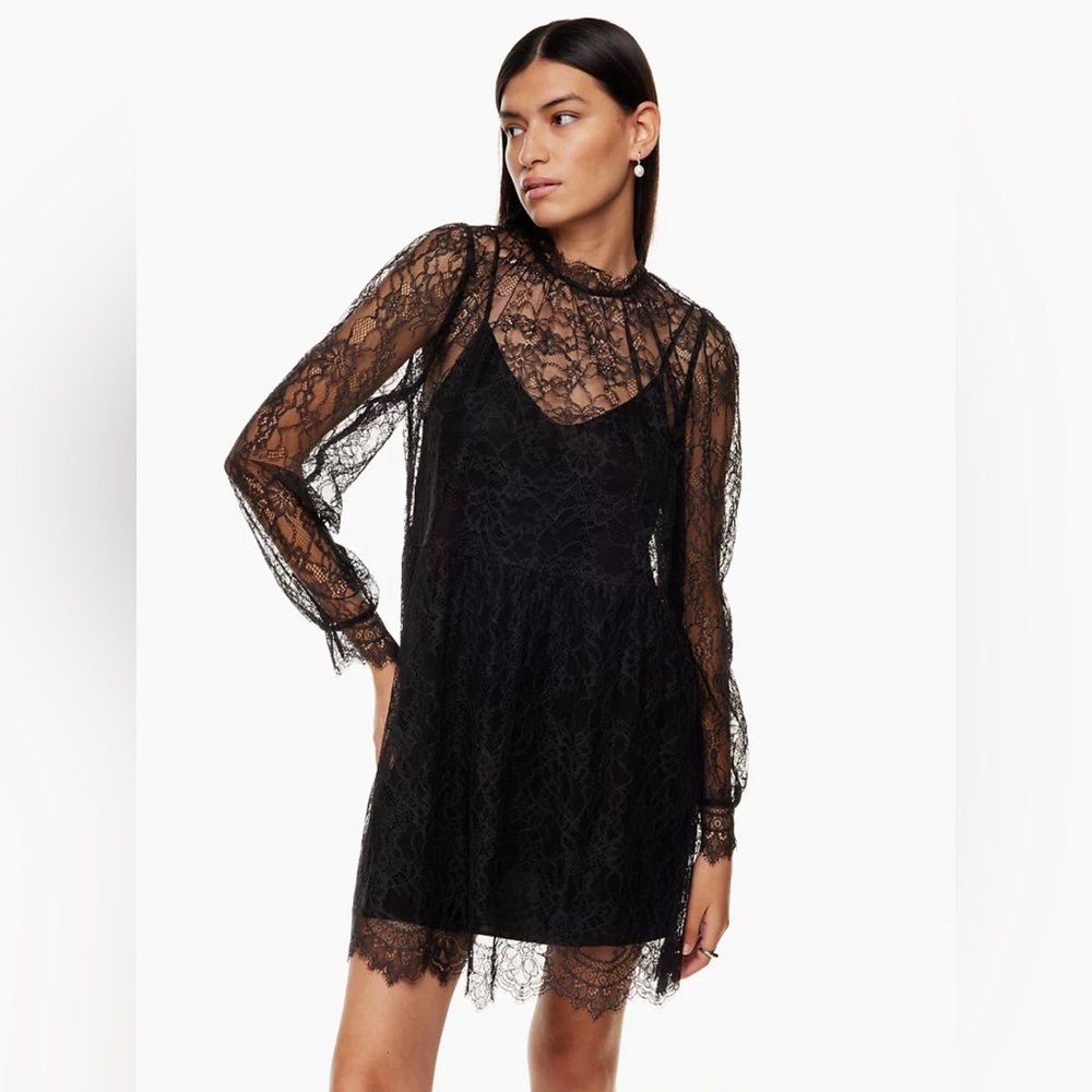 NWT Aritzia Wilfred Vienna Dress in White size Small
